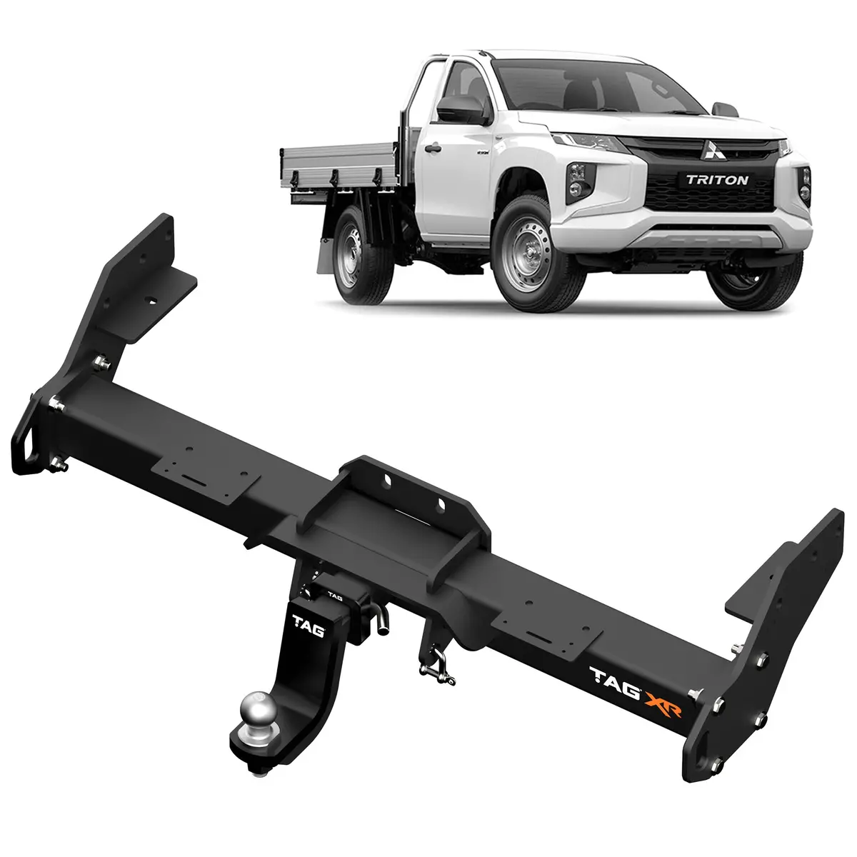 Tag 4X4 Recovery Towbar For Mitsubishi Triton (01/2015 - On) 1
