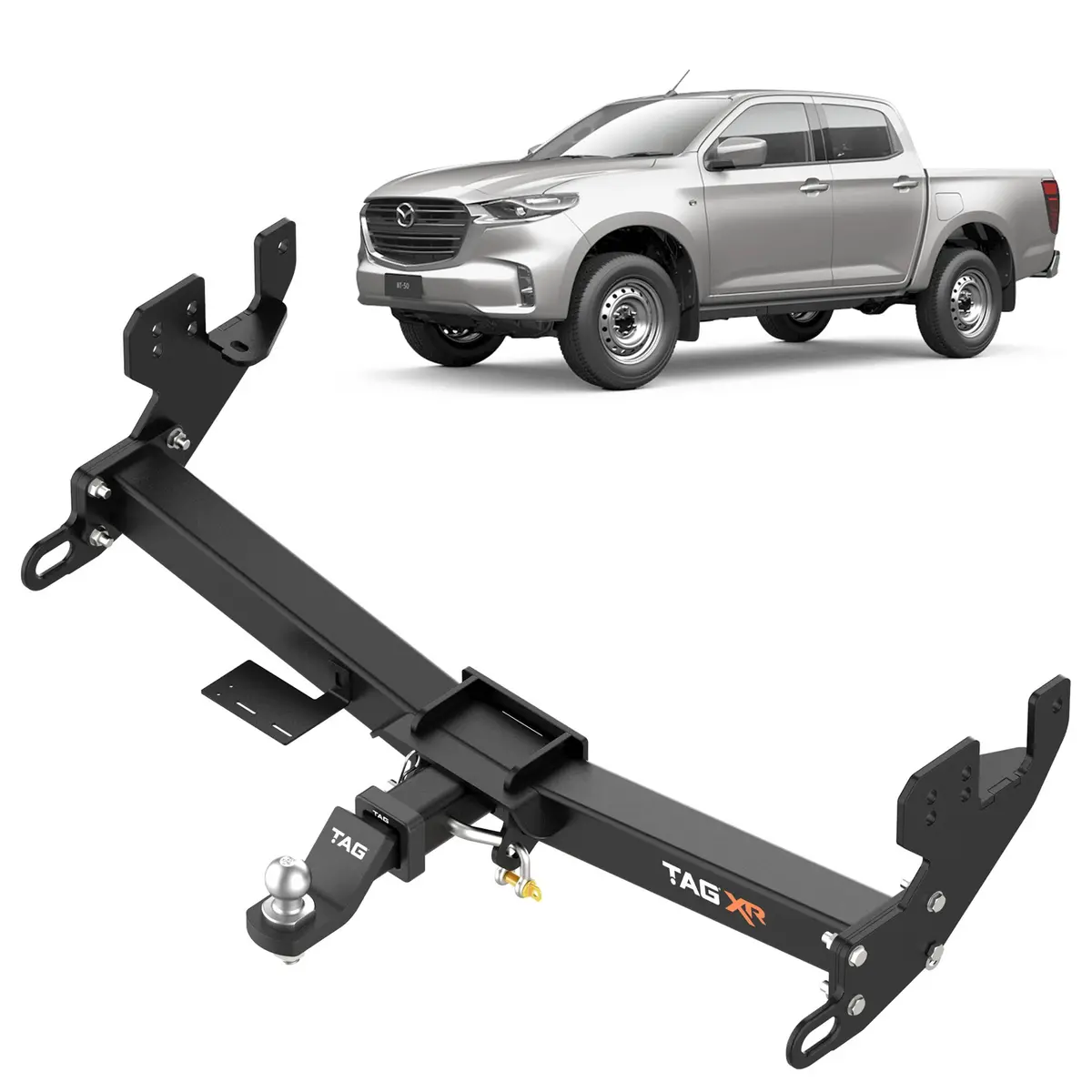 Tag 4X4 Recovery Towbar For Styleside Isuzu D-Max (06/2020 - On), Mazda Bt-50 (07/2020 - On) 1