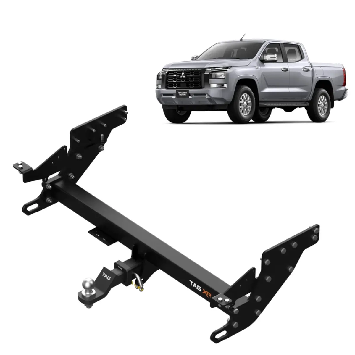 Mitsubishi Triton Tow Bar - Mv 24+ | Tag Xr Recovery | Styleside 1