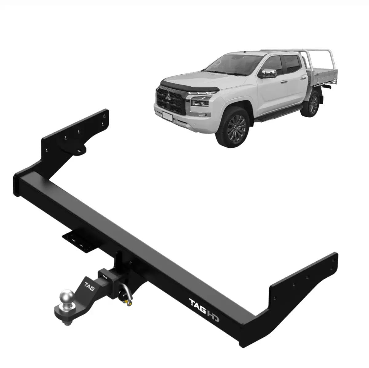 Mitsubishi Triton Tow Bar | Mv 24+ | Cab Chassis 1