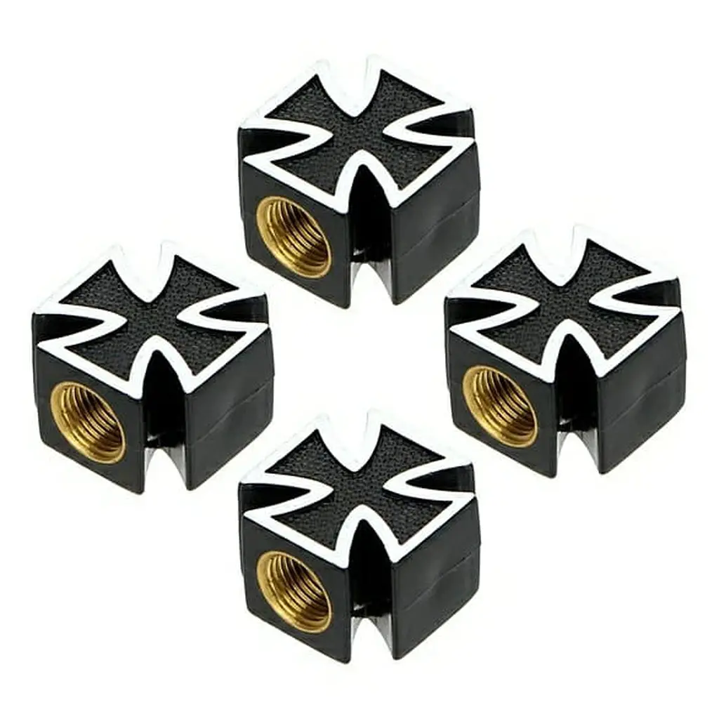 Tire Valve Caps Cross 1