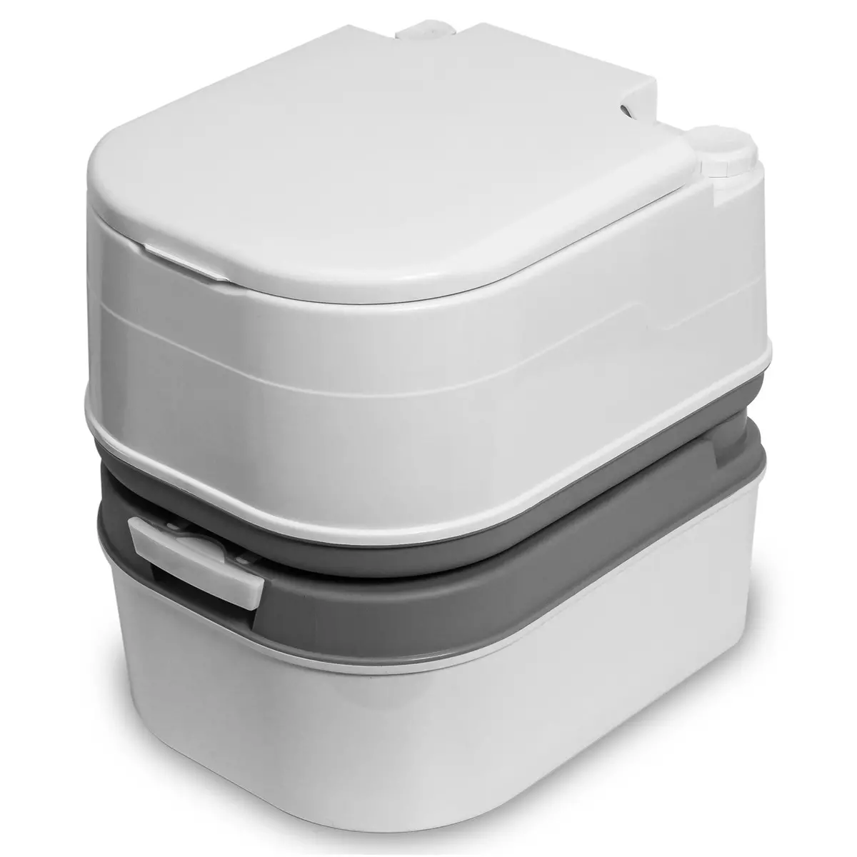 Portable Travel Toilet For Camping, Rv, Boating And Other Recreational Activities 6.3 Gallon 1