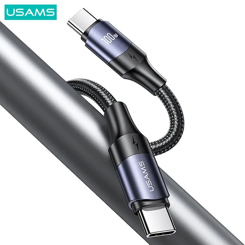 Usams U71 Type-C To Type-C 100W Pd Fast Charging & Data Cable 1