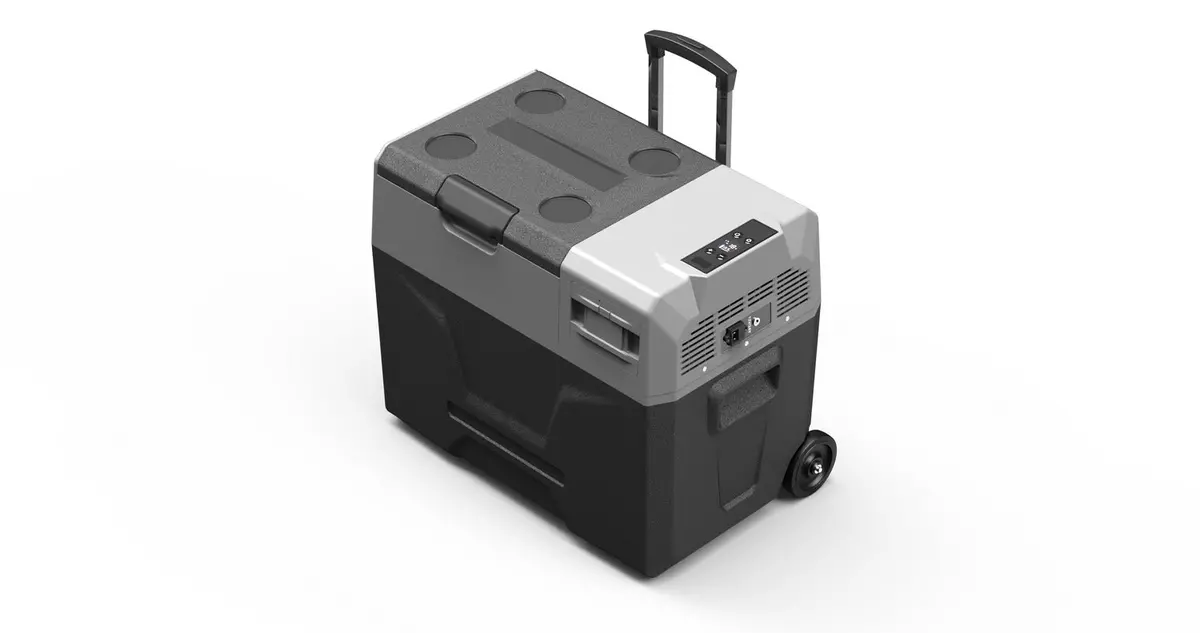 Glarewheel Electric Cooler Iceless Portable Refrigerator 50L 1