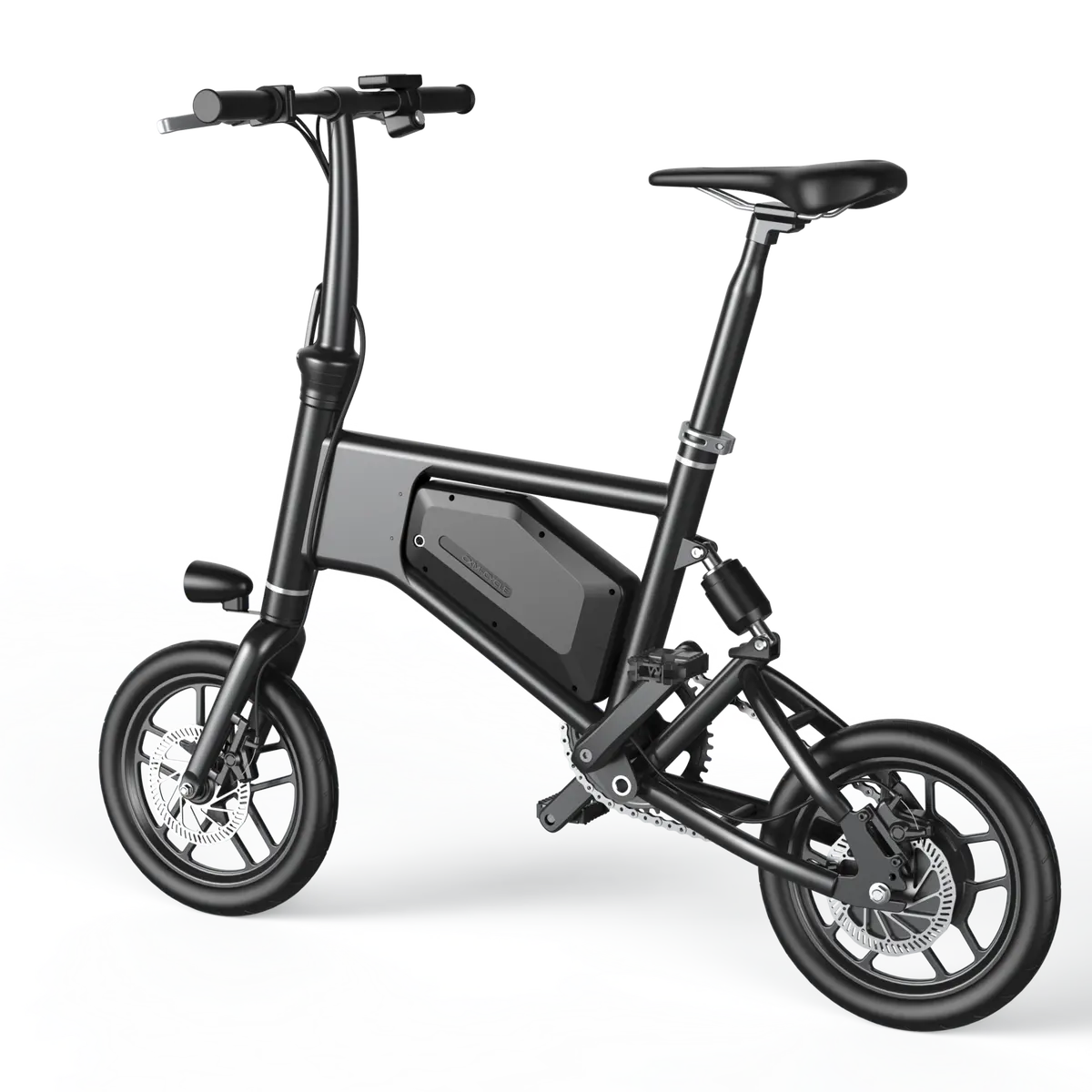 Glarewheel 12'' Foldable Electric Bike Urban Fashion X5 Black 1