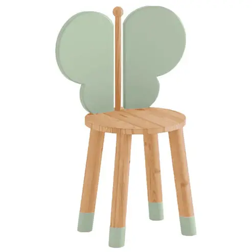 Kiddies Kingdom Butterfly Chair Table & Chair For Ages 3 And Above 1