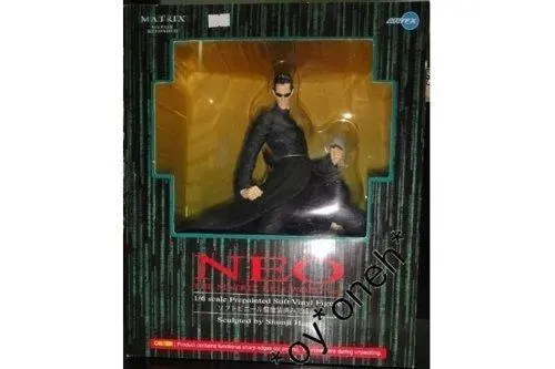 Kotobukiya 90102 壽屋 廿二世紀殺人網路2 決戰未來 尼歐 安湯武 奇洛李維斯 Artfx The Matrix Reloaded Neo Thomas Anderson Keanu Reeves 1/6 Scale Prepainted Soft Vinyl Figure 1139712428 (C357-666) 1
