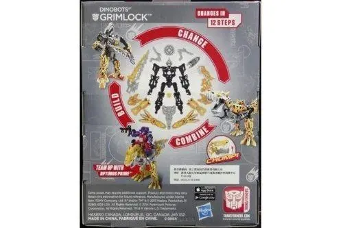 Hasbro Transformers Aoe Construct Bots Dinobots Grimlock 91723 (Piu/Kw260b-12) 2