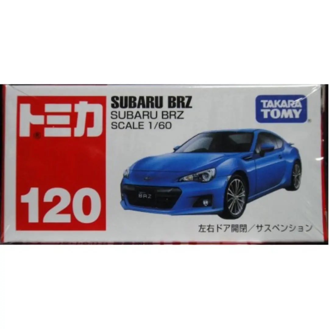 Takara Tomy 80107 Tomica 120 1/60 富士汽車 Subaru Brz (Piu/Kw246-28) 1