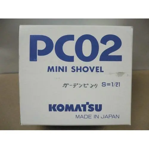Komatsu 1/21 Pc02 Mini Shovel Pink (Buy) 1