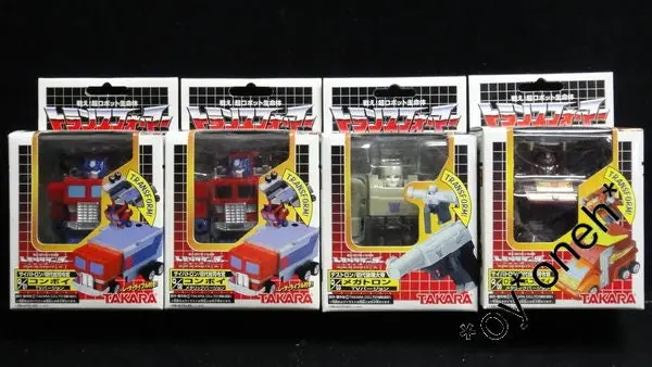 Takara 變形金剛 柯柏文 麥加登 洛狄文 Transformers Choro Q Robo Optimus Prime Megatron Rodimus Prime (Buy-Spk) B32236282 1