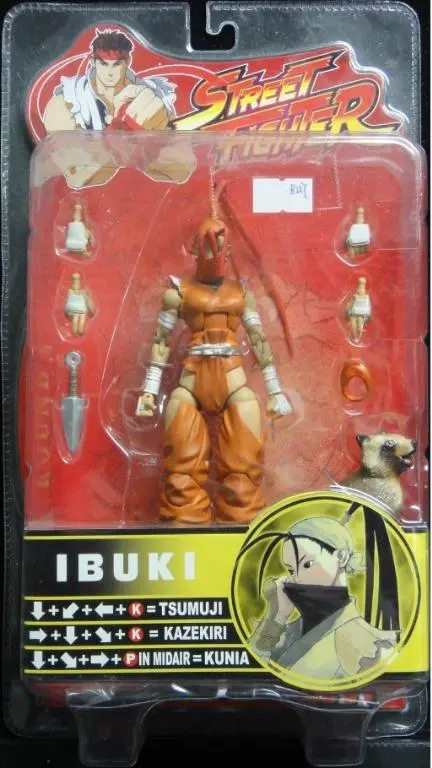 Sota Toys 街頭霸王 Street Fighter Round 4 Ibuki In Orange Action Figure (Buy-01052) 1