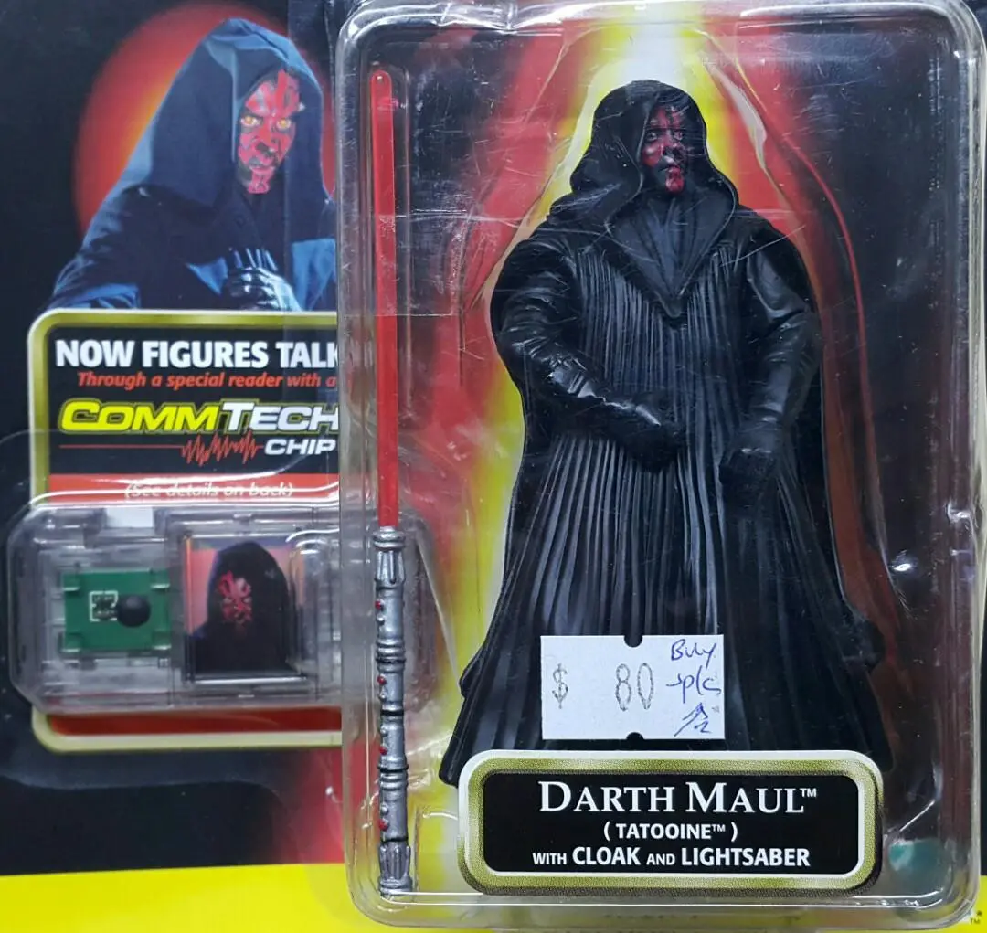 Hasbro 84134 星球大戰前傳 魅影危機 塔圖因 達斯魔爾 Star Wars Episode 1 The Phantom Menace Collection 1 Darth Maul (Tatooine) With Cloak And Lightsaber (Buy-Spk) 2