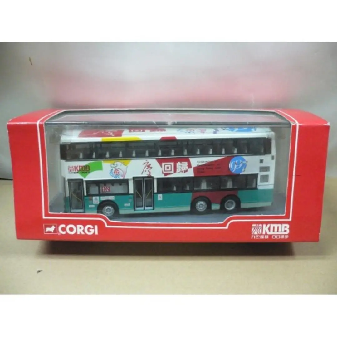 Corgi 1/76 Kmb 102 Bus Volvo Olympian 3 Axle 筲箕灣 慶回歸 1997 (43207) 1137597569 (Y) (Buy) 1