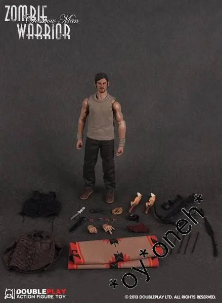 1/6 Zombie Warrior Daryl Dixon The Walking Dead Double Play Crossbow Man Action Figure (Piu/F-330-930) 1140551727 1