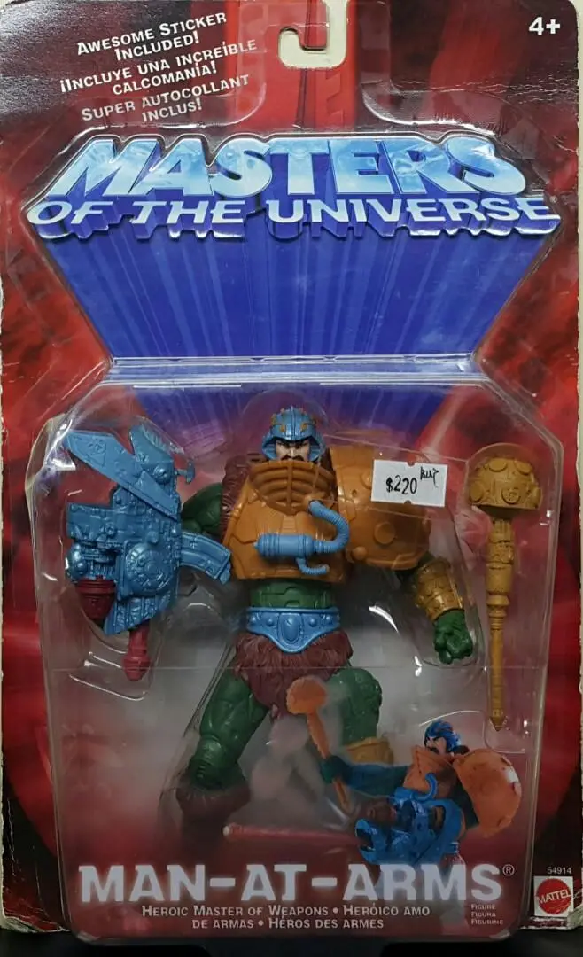 Mattel 54914 鄧肯隊長 Masters Of The Universe He-Man Heroic Master Of Weapons Man-At-Arms Figure 1139013697 (Buy) L 1
