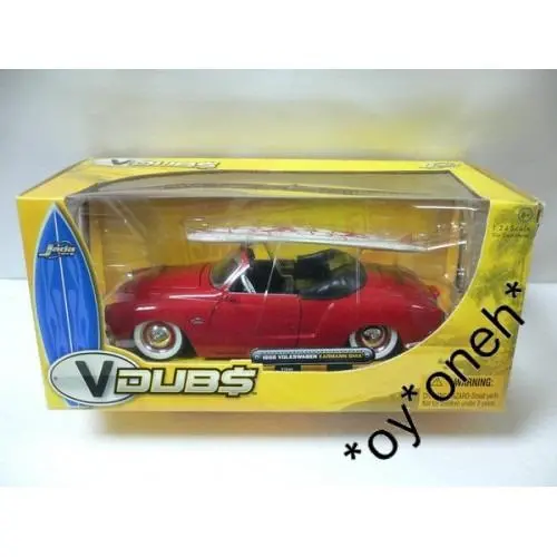 Jada 1/24 Vdub$ 1959 Volkswagen Karmann Ghia (53045) (C787a-138) 1