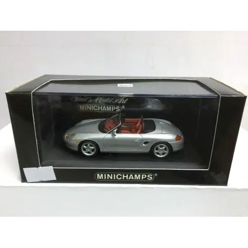 Minichamps 1/43 Porsche Boxster S 1999 Silver (430 068030) (02989) (Piu50) Bb2 1