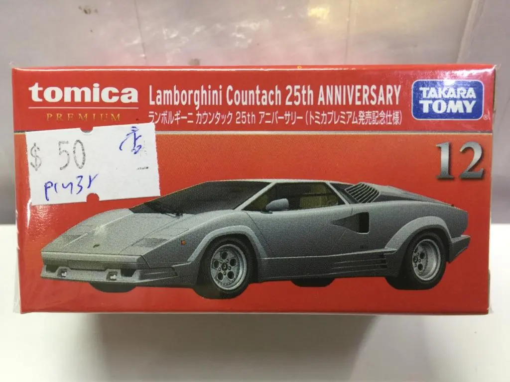 Takara Tomy Tomica Premium 12 1/61 Lamborghini Countach 25Th Anniversary (17600) (Piu35) 1