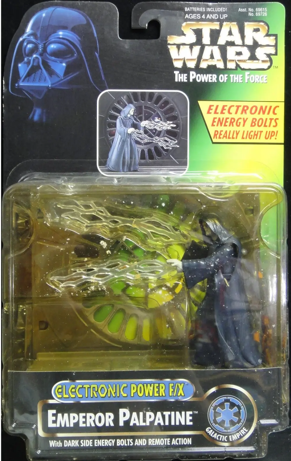 Kenner 星球大戰 Star Wars Power Of The Force Electronic Power F-X Emperor Palpatine 日版 (Wkg-69726) 1