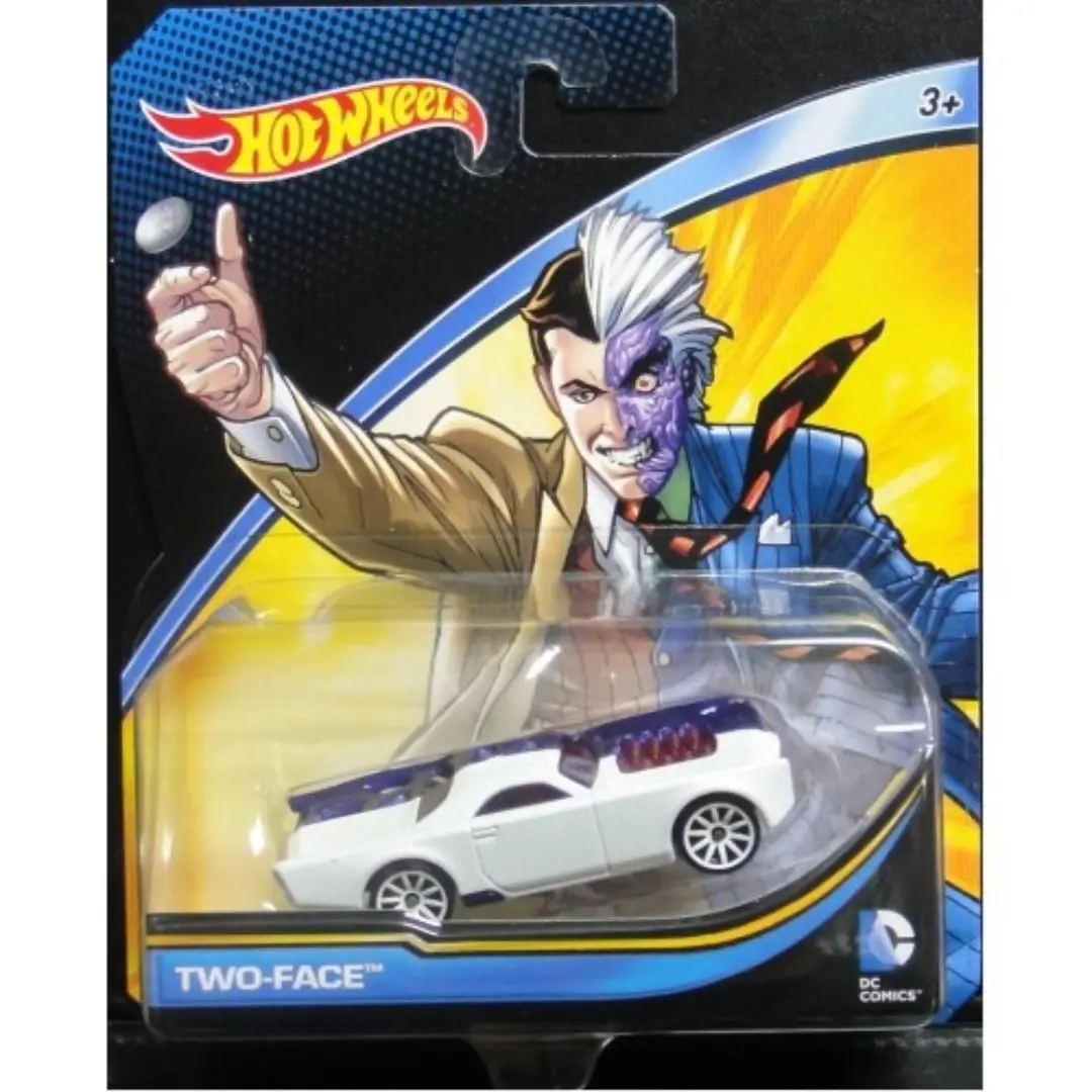 Mattel 28782 風火輪 蝙蝠俠 雙面人 Hot Wheels Dc Comics Dmm21 Batman Two-Face (Piu/Kw269e-18) L 1