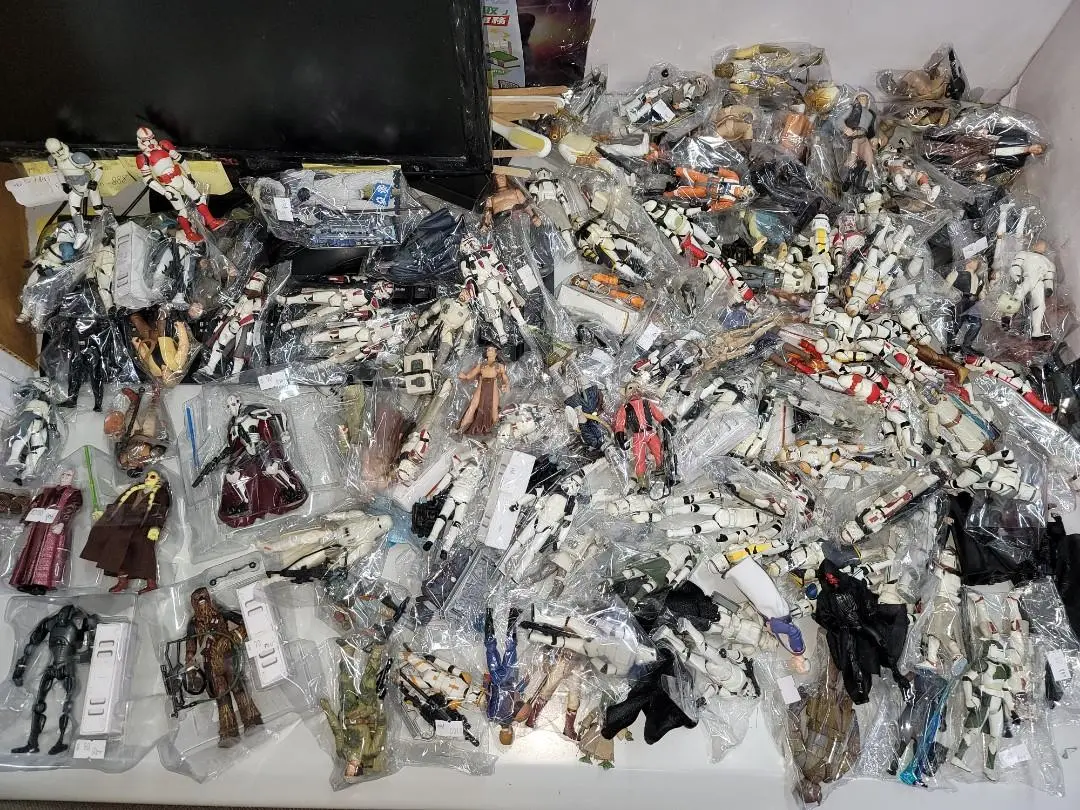 Star Wars 星球大戰公仔figure白兵stormtrooper黑武士clone Wars Trooper 3.75 吋 3.75" 1