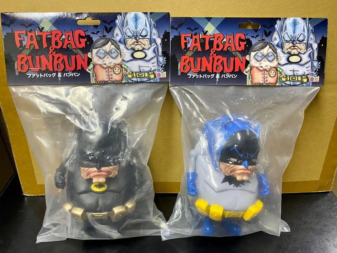 C135-113 C135-114 株色會社 Sofubi Fatbag & Bunbun 搪膠 Figure Batman 歡迎散賣 1