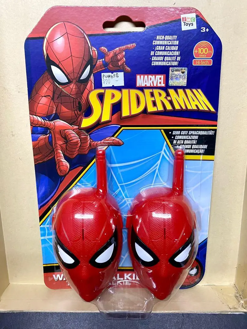 Imc Toys Marvel Spider-Man 蜘蛛俠 Walkie Talkie 100M Range 55143 (Piu-65店） 1