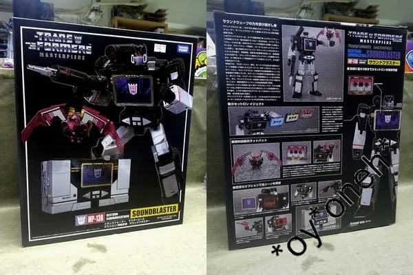 Takara Tomy 變形金剛 狂派 情報參謀 黑音波 Transformers Masterpiece Mp-13B Soundblaster 47434 (Toy-785-810) B31751923 1