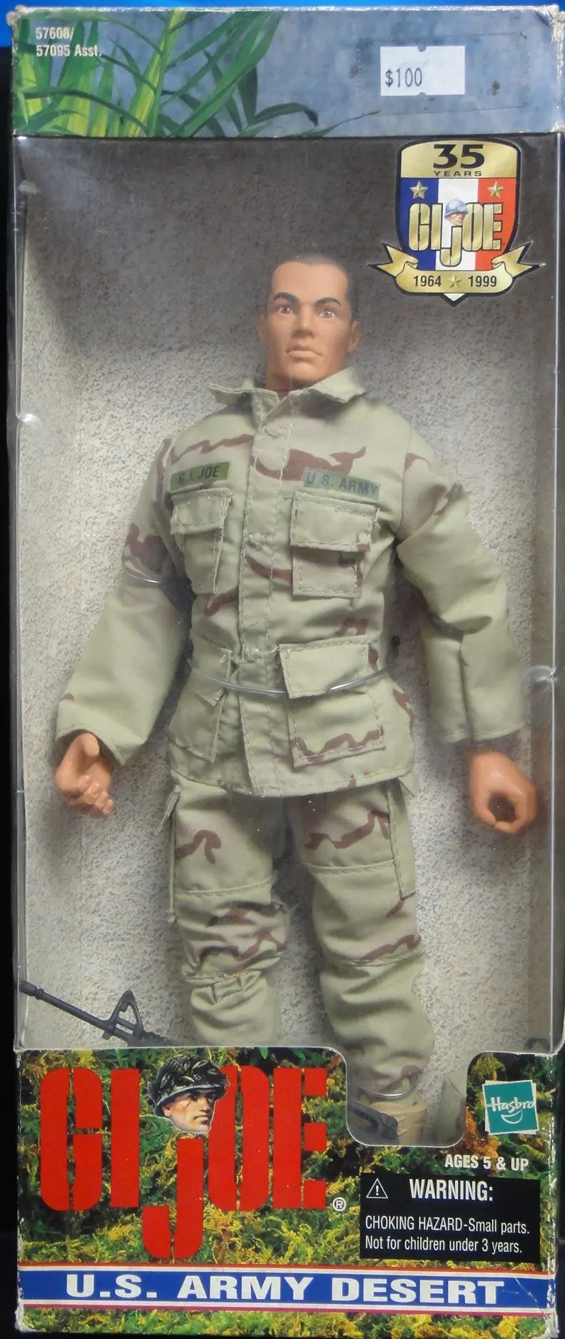Hasbro 義勇群英 Gi Joe 35 Years 1964-1999 U.S. Army Desert Fully Poseable Figure 57608 1