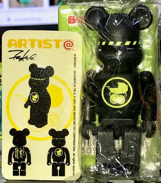 Medicom Bearbrick Series 5 Artist Futura Stroller Patroller 100% Figure (Spk-24005) 1