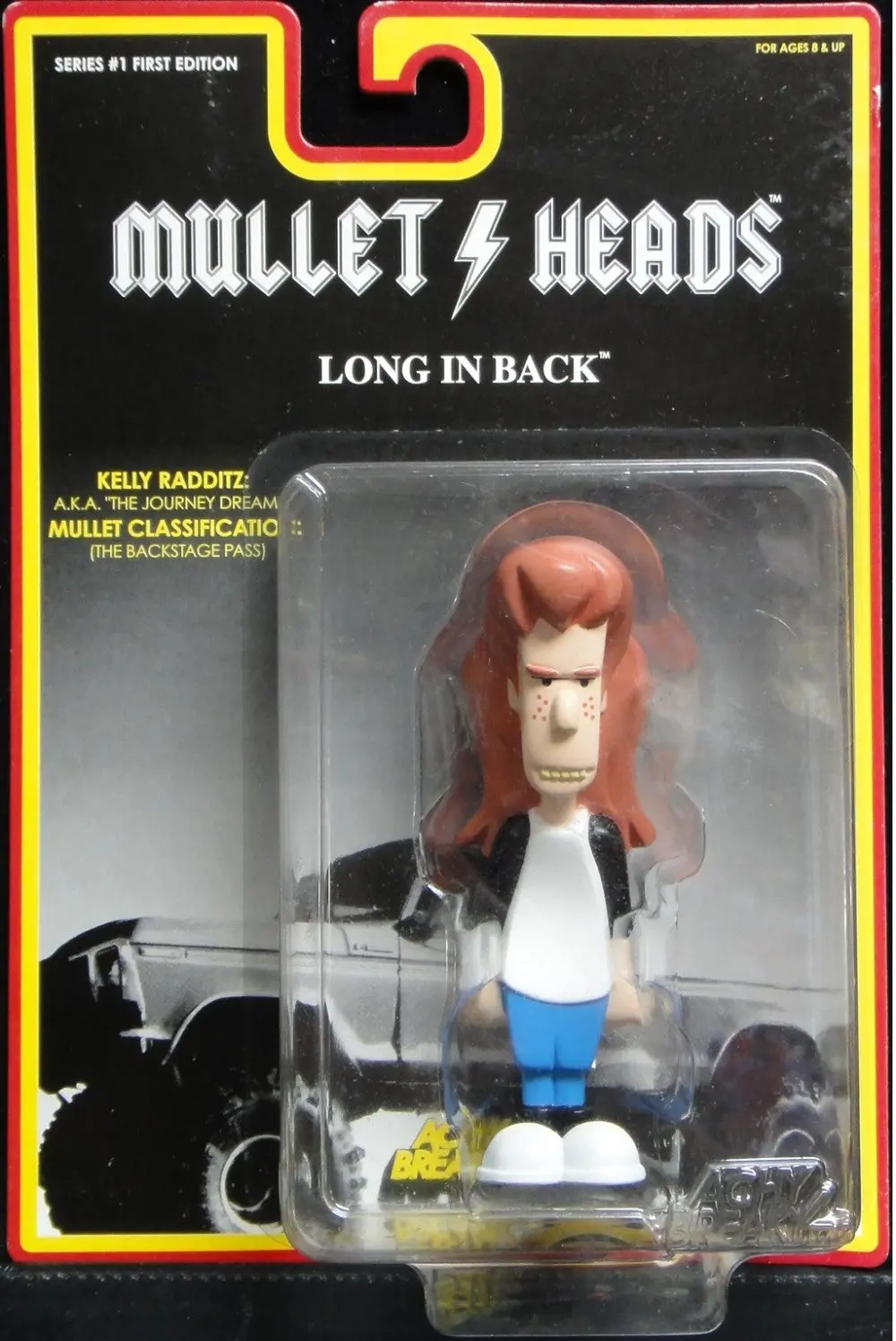 Achy Breaky Toys Mullet Heads Long In Back Kelly Radditz Series 1 First Edition 52474 (Buy) 1