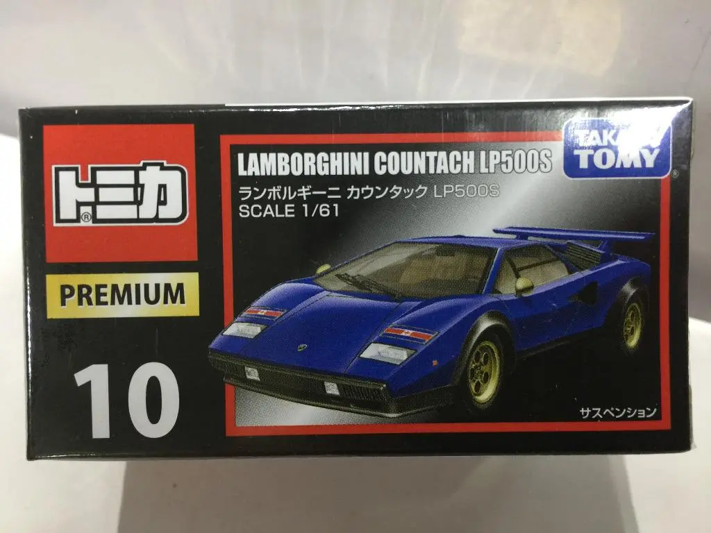 Takara Tomy Tomica Premium 10 1/61 Lamborghini Countach Lp500s (82437) (C1028-8-82437) 1