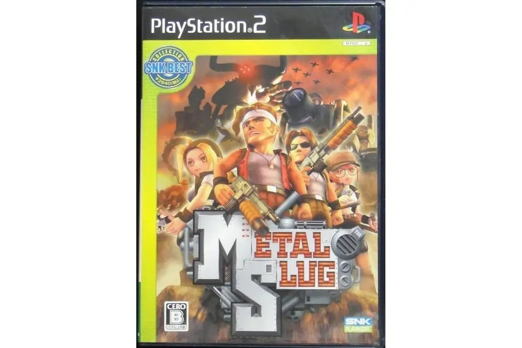 Sony Scei Ps2 Snk Best Collection Metal Slug 鋼鐵蟲師 遊戲日版 Slps25788 (Buy-30097) 1