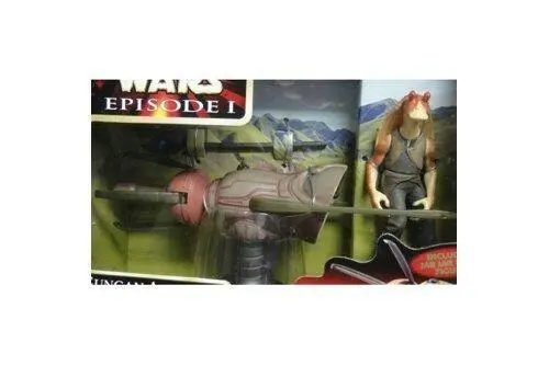 Hasbro 84368 星球大戰 Star Wars Ep1 Gungan Assault Cannon W/ Jar Jar Binks (Buy-Spk) 2