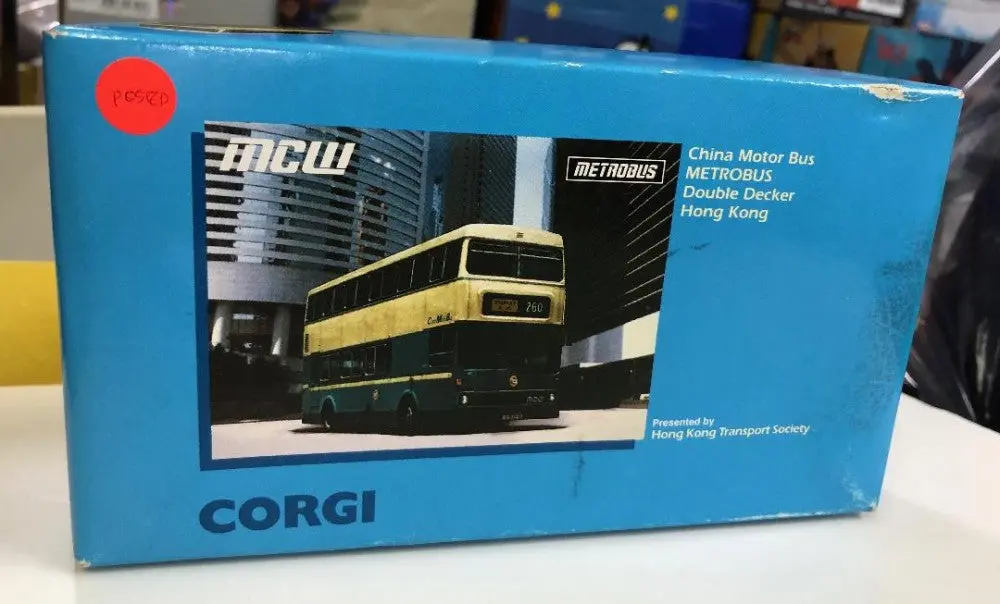 Corgi Mcw China Motor Bus Cmb 中巴 260 赤柱 Metrobus 雙層巴士 91707 (R/Piu) 1