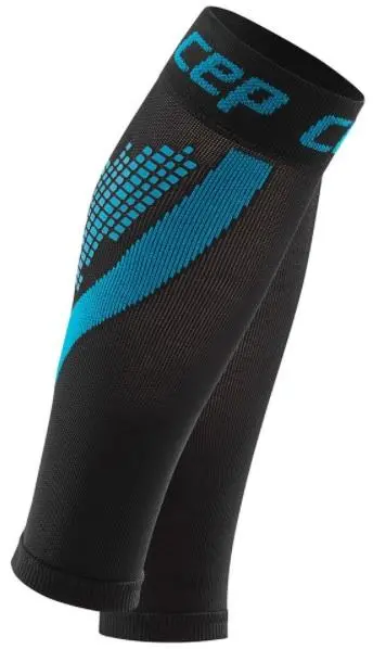 Cep Nighttech Calf Sleeves, Blue, Men 1