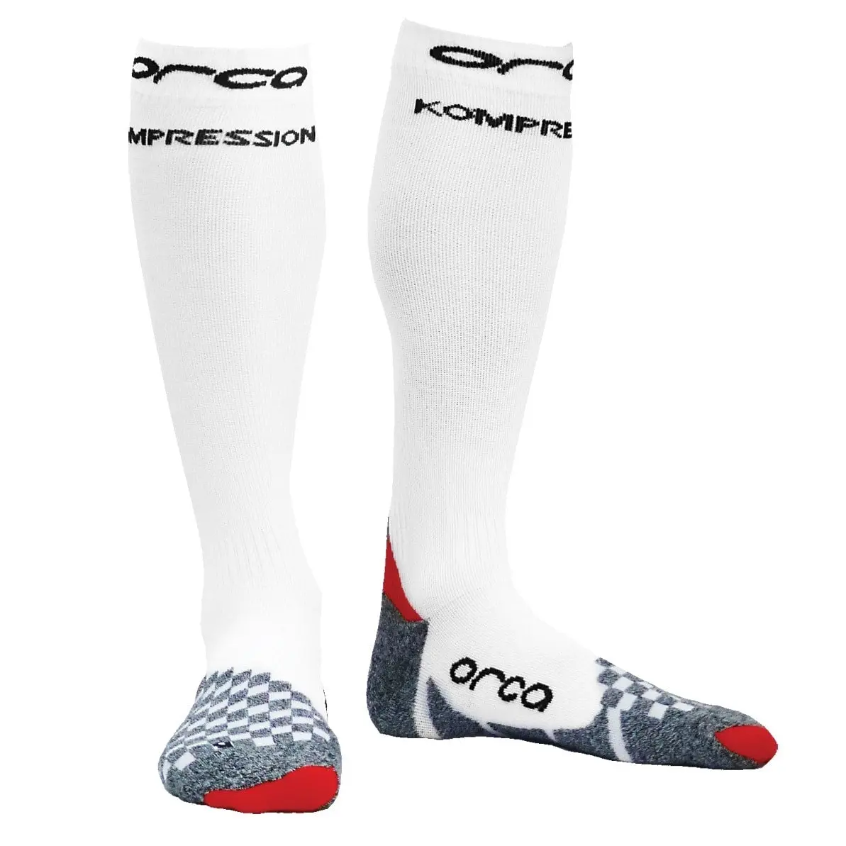 Orca Compression Socks White 1