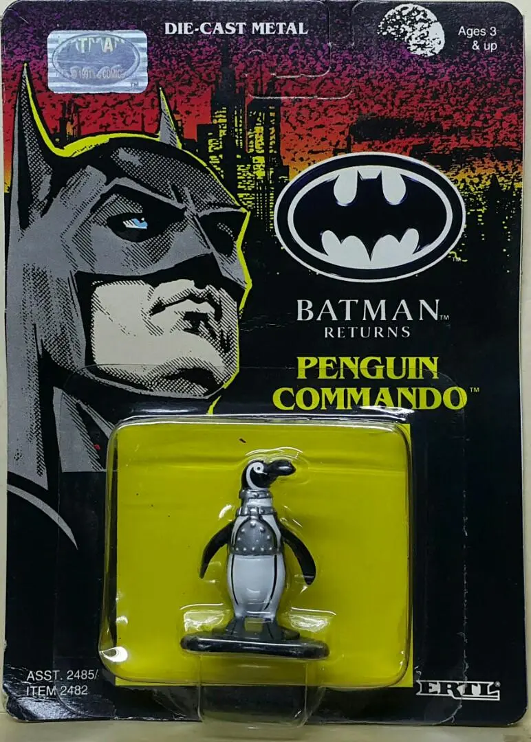 Ertl 02482 蝙蝠俠再戰風雲 壓鑄金屬 企鵝突擊隊 Batman Returns Die-Cast Metal Penguin Commando (Buy-Spk) L 1