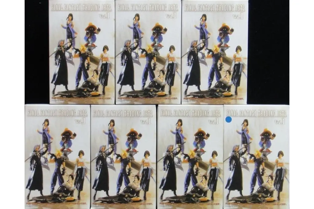 Square Final Fantasy 最終幻想 彩色版 古蘭特史特萊夫 錫菲羅斯 莉諾雅哈蒂莉 比比奧爾尼迪亞 優娜 露露 盒蛋 40343 Piu-100 2