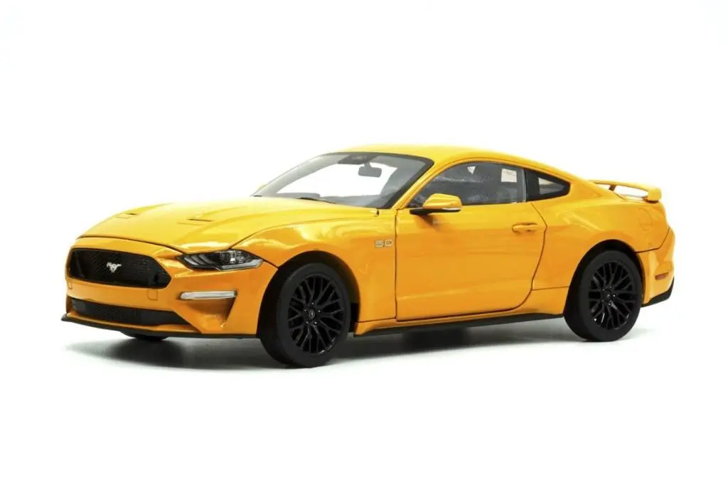 Diecast Masters 1/18 Ford Mustang 2019 Orange Fury Rhd (61002) (49162) (C1128-20) 1
