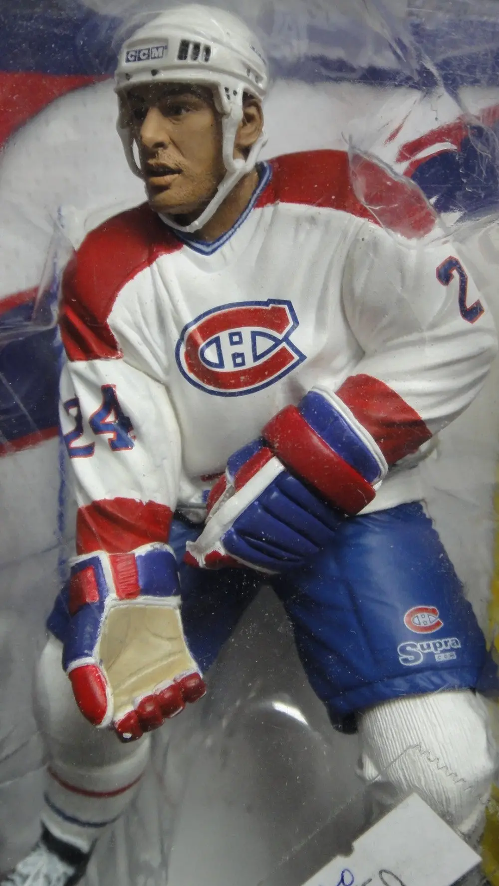 麥法蘭 國家冰球聯盟 東部聯盟 大西洋分區 滿地可加拿大人 Mcfarlane Toys Nhl Nhlpa Mcfarlane's Sportspicks Series 8 National Hockey League Eastern Conference Atlantic Division Montreal Canadiens Defenseman 24 Chris Chelios 71404 (Pa-0) 2
