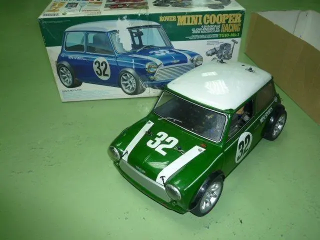 1/8 Tamiya Rover Mini Cooper Tg10-Mk.1 Engine 4Wd Rc Car (Piu450xx) 特價發售中 1