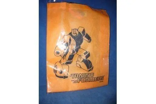 Hasbro 59006 Transformers Bumblebee Shopping Bag Orange 變形金剛 大黃蜂橙色環保購物袋 (Piu-8T) 1