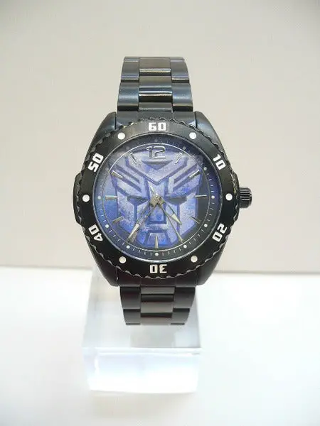 Hasbro 孩之寶 變形金剛 電影版 博派標誌 鋼帶手錶 I款 Transformers Watch Type I Autobot Logo (Piu/Ry9-60) B29778632 2