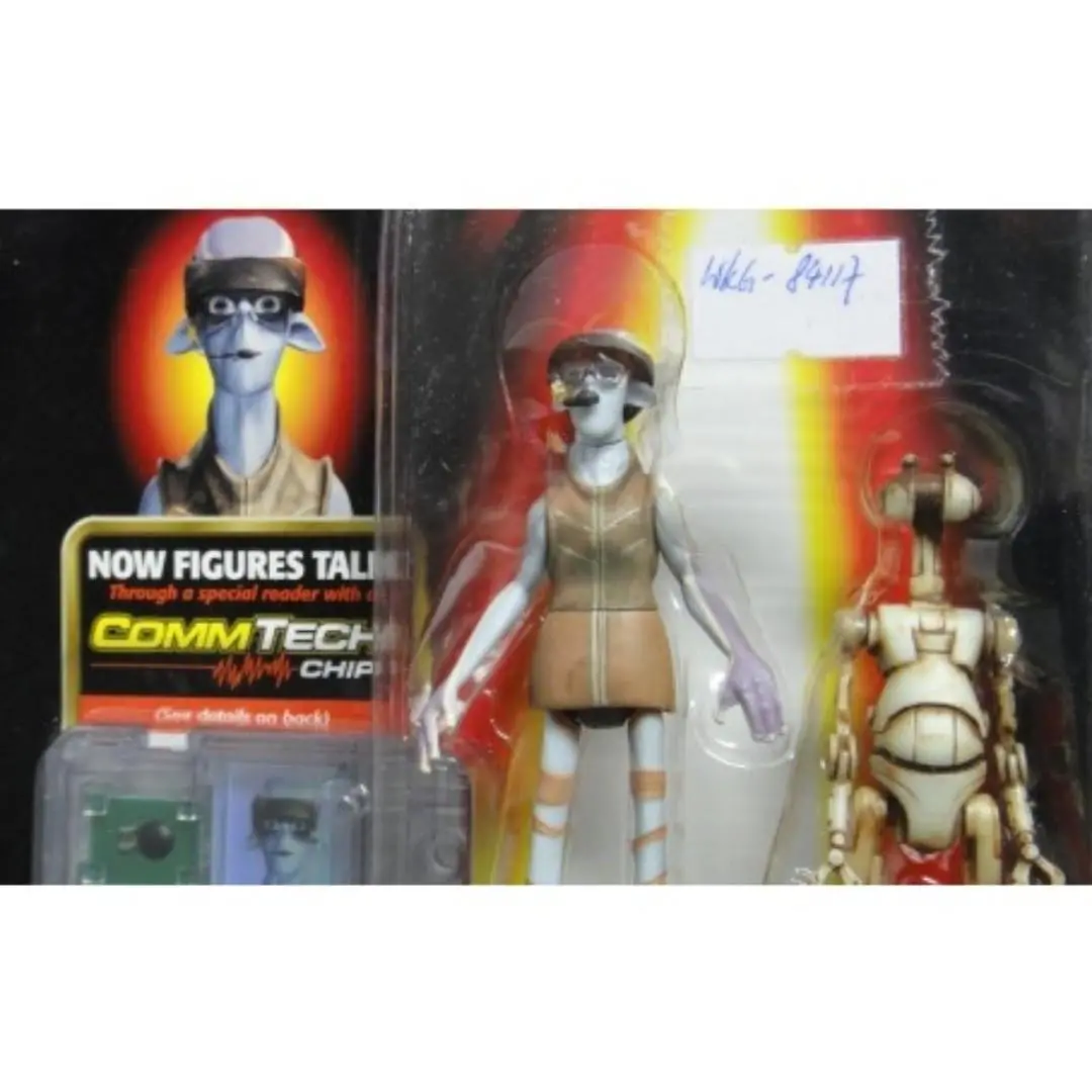 Hasbro 84117 星球大戰前傳: 魅影危機 Star Wars Episode I The Phantom Menace Ody Mandrell With Otoga 222 Pit Droid With Commtech Chip (Buy-Spk) 倉 2