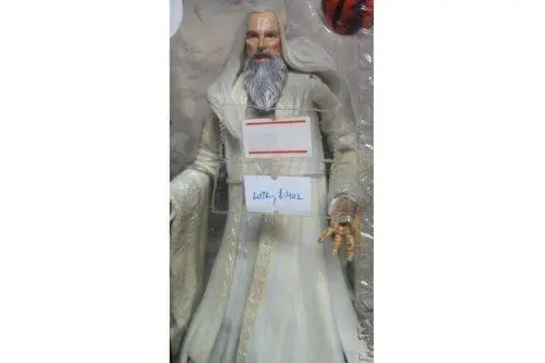 Toy Biz 81402 魔戒二部曲 雙城奇謀 薩魯曼 基斯杜化·李 The Lord Of The Rings The Two Towers Saruman The White With Staff-Raising Action And Eye Of Sauron Palantir Christopher Lee 1113165089 (Lotr 店/Sa) 2