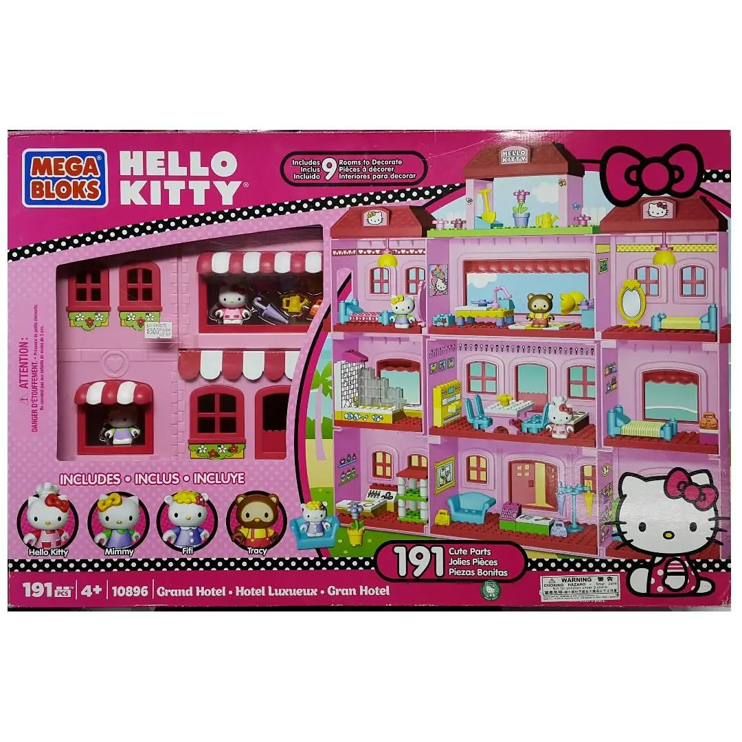 Mega Bloks Sanrio Hello Kitty Grand Hotel 吉蒂貓 大酒店 10896 (Piu/Kw27-320) 1