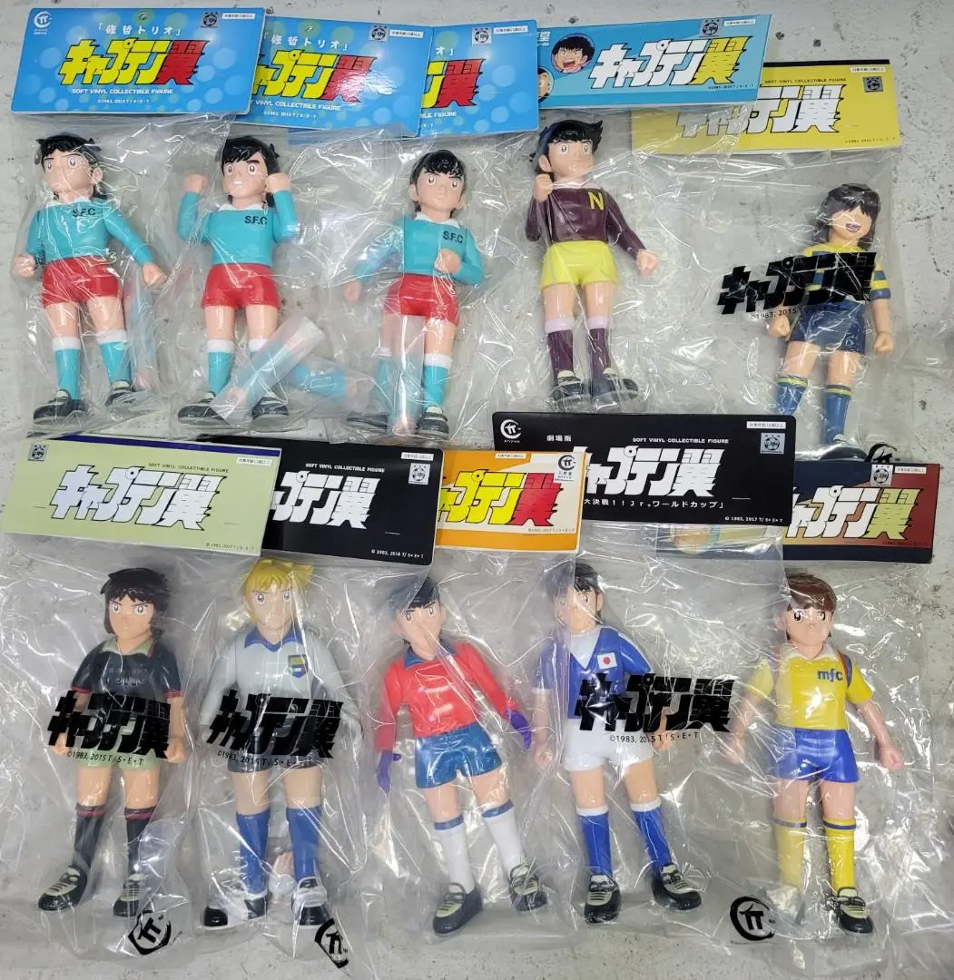 工匠堂足球小將40隻sofubi Set 1
