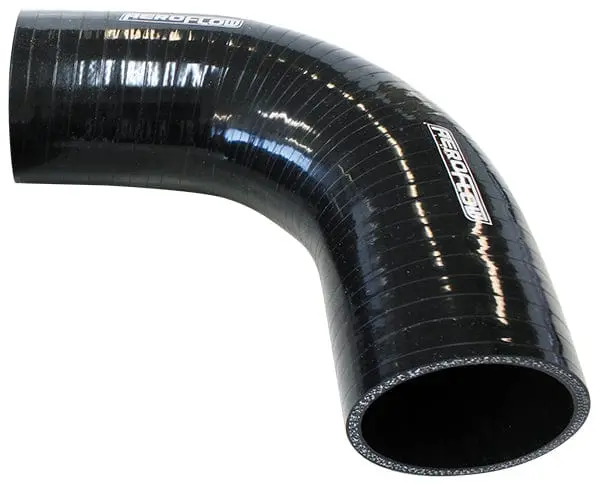 Af9203-050 Gloss Black 90° Silicone Hose Elbow – 1/2" Id (13Mm) 1